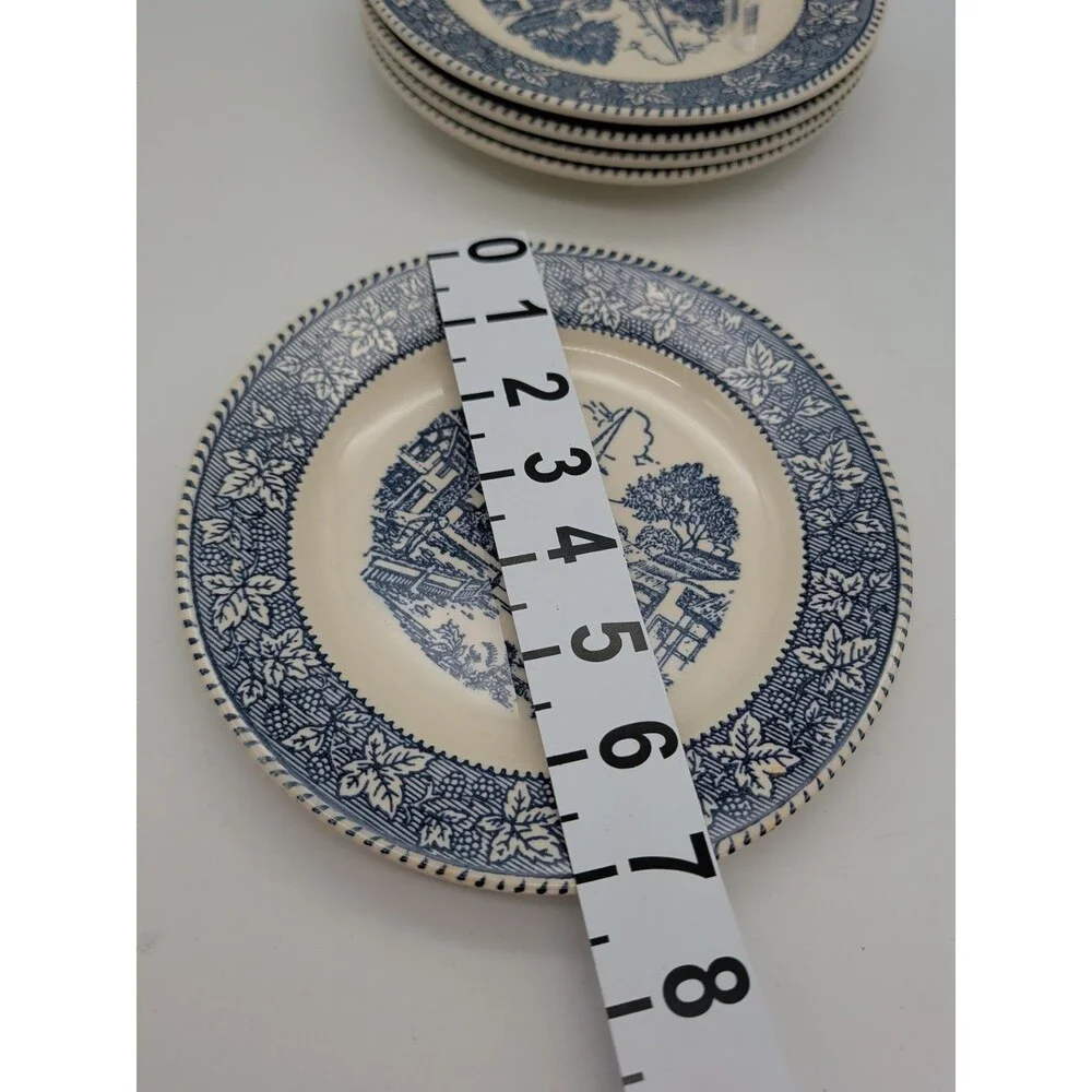 Set of 5 Homer Laughlin 7.25